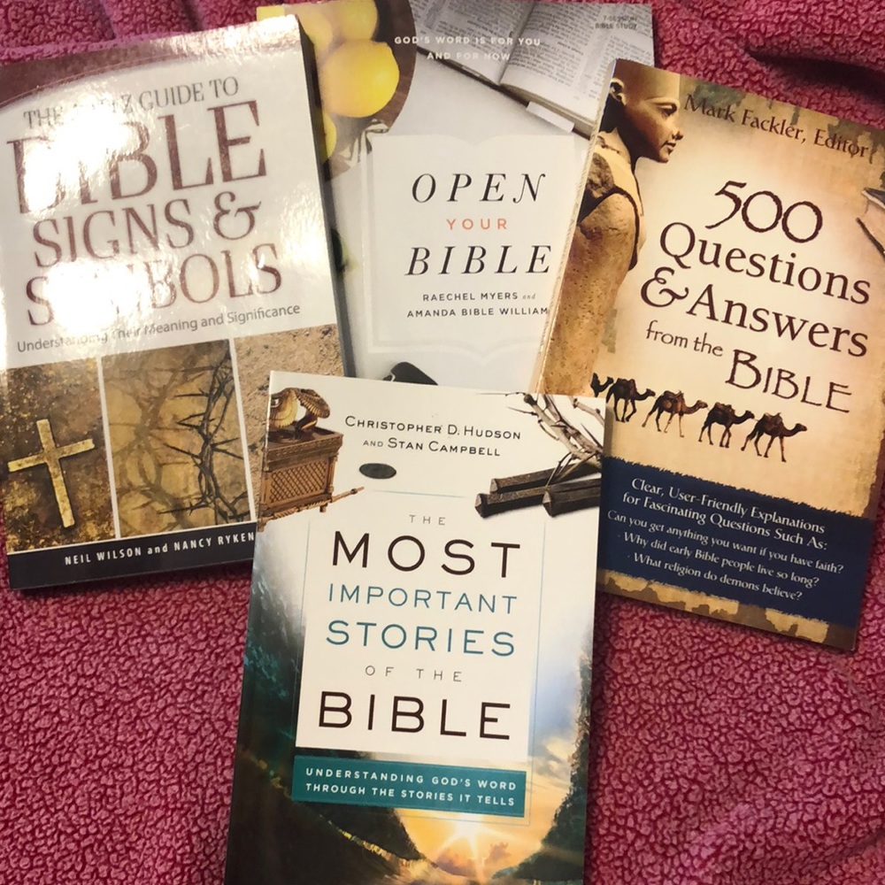 4 Bible Study Books